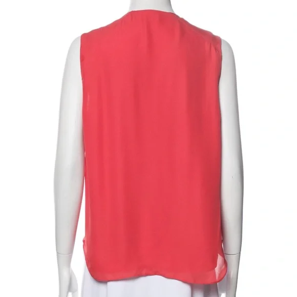 L’AGENCE Silk Blouse Size Small - Picture 4 of 6